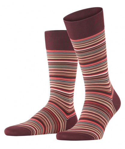 Носки мужские Men socks Microblock (Размер: 39-40; Состав: хлопок 91%, полиамид 6%, эластан 3%; Цвет: бордовый 8596;)