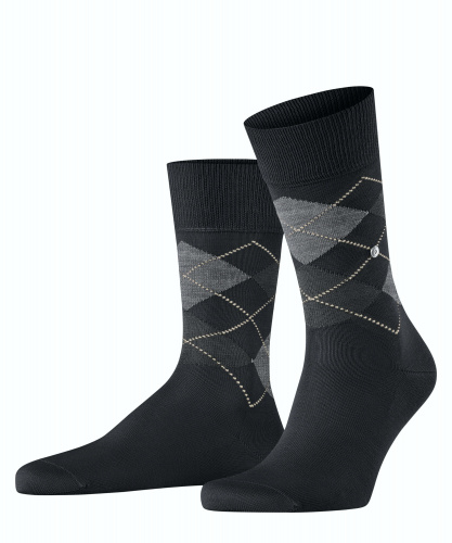 Носки мужские Men socks Burlington Manchester  (Размер: 40-46; Состав: хлопок 84% полиамид 16%; Цвет: черный 3000;) Носки мужские Men socks Burlington Manchester  (Размер: 40-46; Состав: хлопок 84% полиамид 16%; Цвет: черный 3000;)