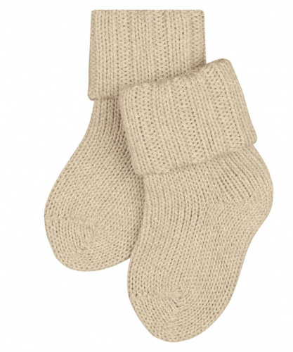 Носки детские Children sock Flausch baby (Размер: 62-68; Состав: Хлопок 60%; шерсть 27%; полиамид 13%; Цвет: бежевый 4650;)