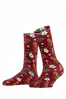 Носки женские Burlington Women Socks Fancy Christmas